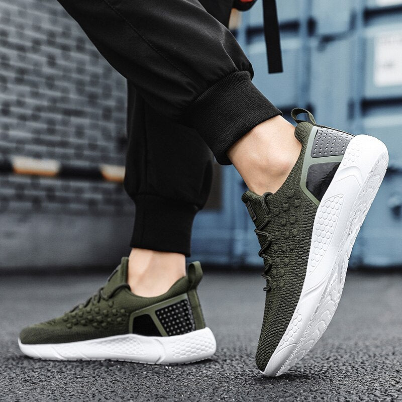 New: Mens Sport Pro Sneakers - Olive